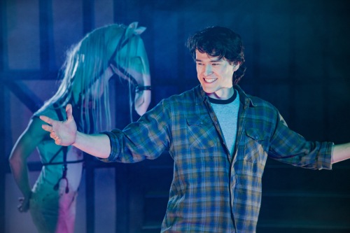 Ryan Tumulty and Ross Destiche in "Equus."